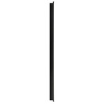 Ritmo Linear Plug-in Wall Sconce - Matte Black / Opal