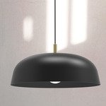 Vento Pendant - Matte Black