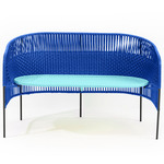 Caribe Bench - Black / Single Blue/ Turquoise