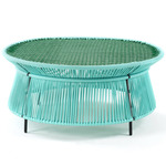 Caribe Side Table - Black / Turquoise / Emerald Green