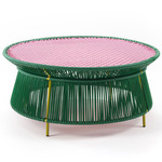Caribe Side Table - Curry Yellow / Emerald Green/Bubblegum Rose