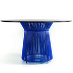 Caribe Dining Table - Single Blue / Black