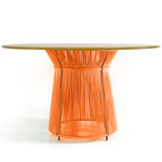 Caribe Dining Table - Orange / Curry Yellow