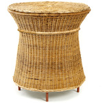 Caribe Natural Side Table - Copper / Natural