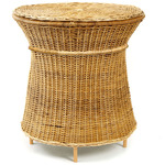 Caribe Natural Side Table - Yellow / Natural