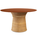 Caribe Natural Dining Table - Natural / Copper
