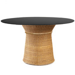 Caribe Natural Dining Table - Natural / Black