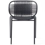 Cielo Stacking Chair - Black / Black