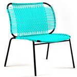 Cielo Lounge Chair - Black / Light Green