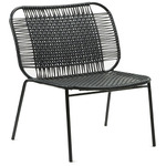 Cielo Lounge Chair - Black / Black