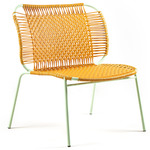 Cielo Lounge Chair - Pastel Green / Honey Yellow