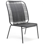 Cielo Lounge Chair - Black / Black