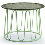 Circo Side Table - Pastel Green/ Olive Green