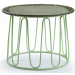 Circo Side Table - Pastel Green / Olive Green