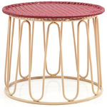 Circo Side Table - Pink Sand / Red