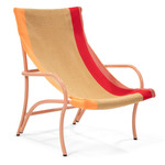 Maraca Lounge Chair - Pink Sand / Orange / Gold / Red
