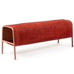 Mecato Bench - Pink Sand / Terracotta