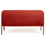 Mecato Bench - Pink Sand / Terracotta