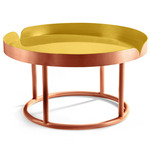 Victorias Coffee Table - Copper / Curry Yellow