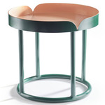 Victorias Coffee Table - Moss Green / Pink Sand