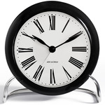 Roman Alarm Clock - Stainless Steel / Black