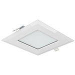 4IN Square Color-Select Slim Recessed Panel Light - Matte White