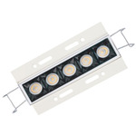 Multiples Micro Trimless Downlight with Remote Driver - Matte White/ Black