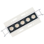 Multiples Micro Trimless Downlight with Remote Driver - Matte White / Black