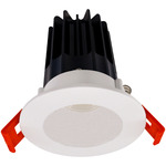 2IN Round Color-Select Downlight with Remote Driver - Matte White