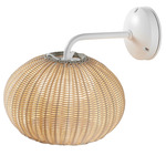 Garota Outdoor Wall Sconce - Natural White / Ivory White