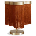 Arcipelago Table Lamp - Satin Brass / Rust