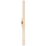 Fly Wall Sconce - Satin Gold Nickel / Marble Print Cotton
