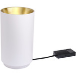 Tobo Floor Lamp - White / Brass