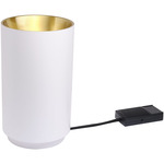 Tobo Floor Lamp - White / Brass