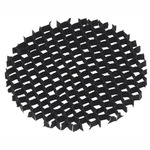 Entra 3IN Cylinder Eggcrate Louver - Black