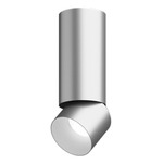 Entra 3 Inch LED Adjustable Cylinder Ceiling Light - Brushed Aluminum / Brushed Aluminum
