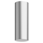 Entra 3 Inch LED Fixed Cylinder Ceiling Light - Brushed Aluminum / Brushed Aluminum