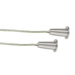 Kable Lite Soft Anchors - Satin Nickel