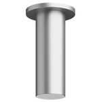 Entra 3 Inch Wall Wash Cylinder Ceiling Light - Brushed Aluminum / Brushed Aluminum