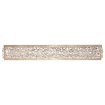 Arctic Halo Bathroom Vanity Light - Gold / Crystal