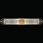 Bond Bathroom Vanity Light - Gold Leaf / Diamond Blanket