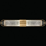 Bond Bathroom Vanity Light - Gold Leaf / Diamond Blanket