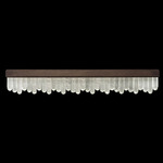 Lior Bathroom Vanity Light - Patinated Bronze / Crystal