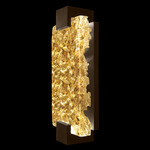 Terra Wall Sconce - Bronze / Antiqued Gold Leaf