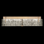 Terra Rake Bathroom Vanity Light - Gold Leaf / Rake