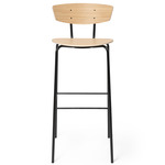 Herman Counter/Bar Stool - Black / White Oak