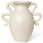 Verso Table Vase - Cream