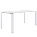 Four Soft Touch Table - White