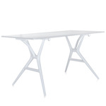 Spoon Foldable Table - White