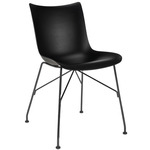 P/Wood Chair - Black / Black Wood Veneer